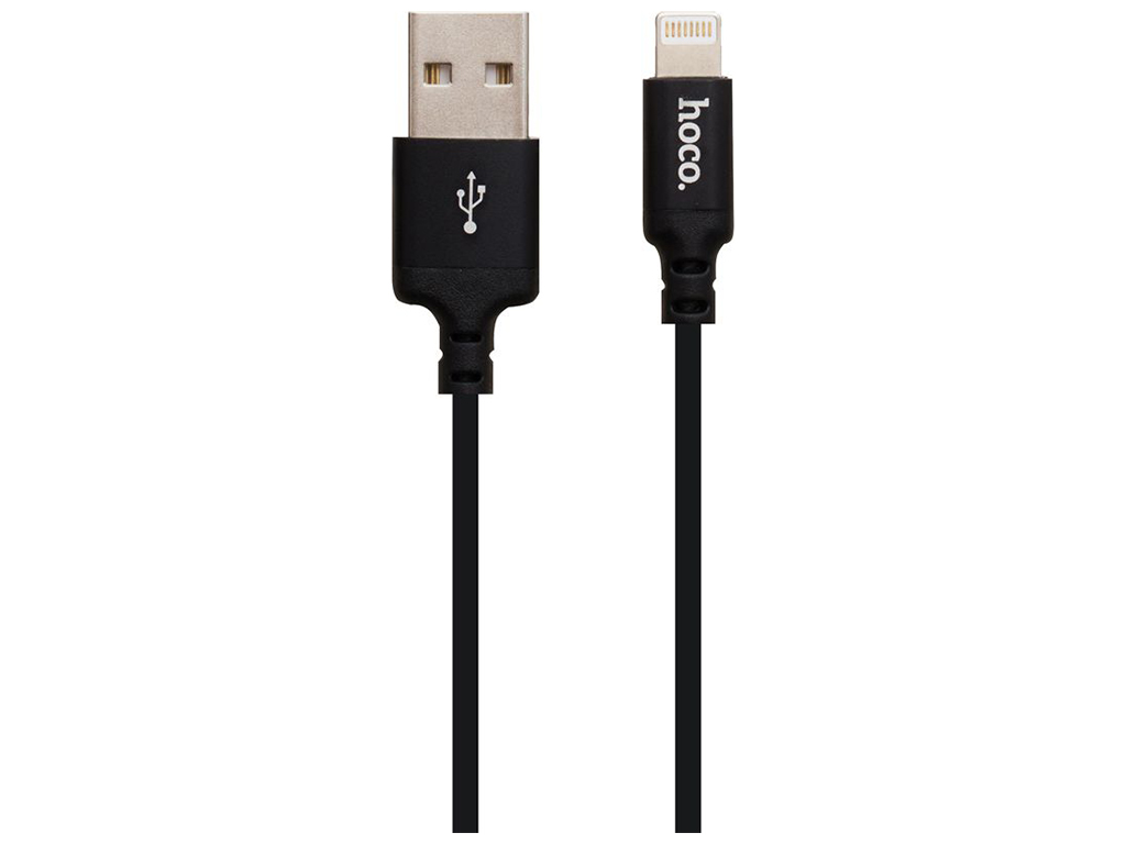 Кабель USB Hoco X14 Times Speed Lightning, Чёрный