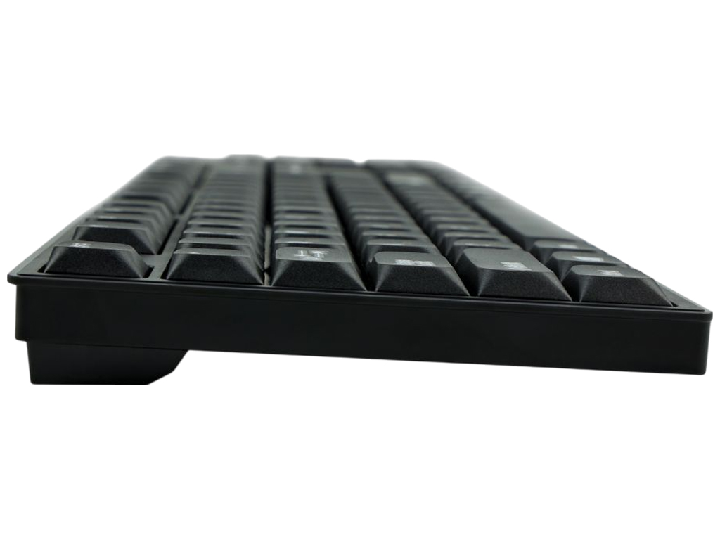 Клавиатура TWolf T15, проводная, мембранная, 104 клавиши, USB, 445×145×20мм, цвет черный