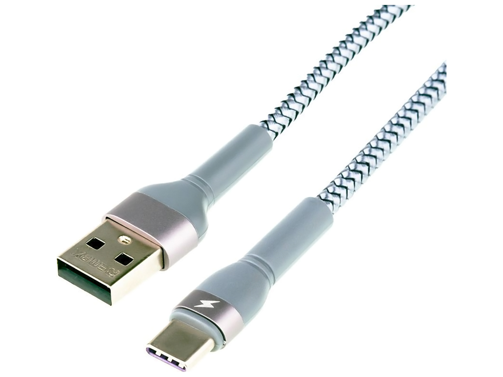 Кабель USB Remax RC-124a Jany Type-C, Стальной