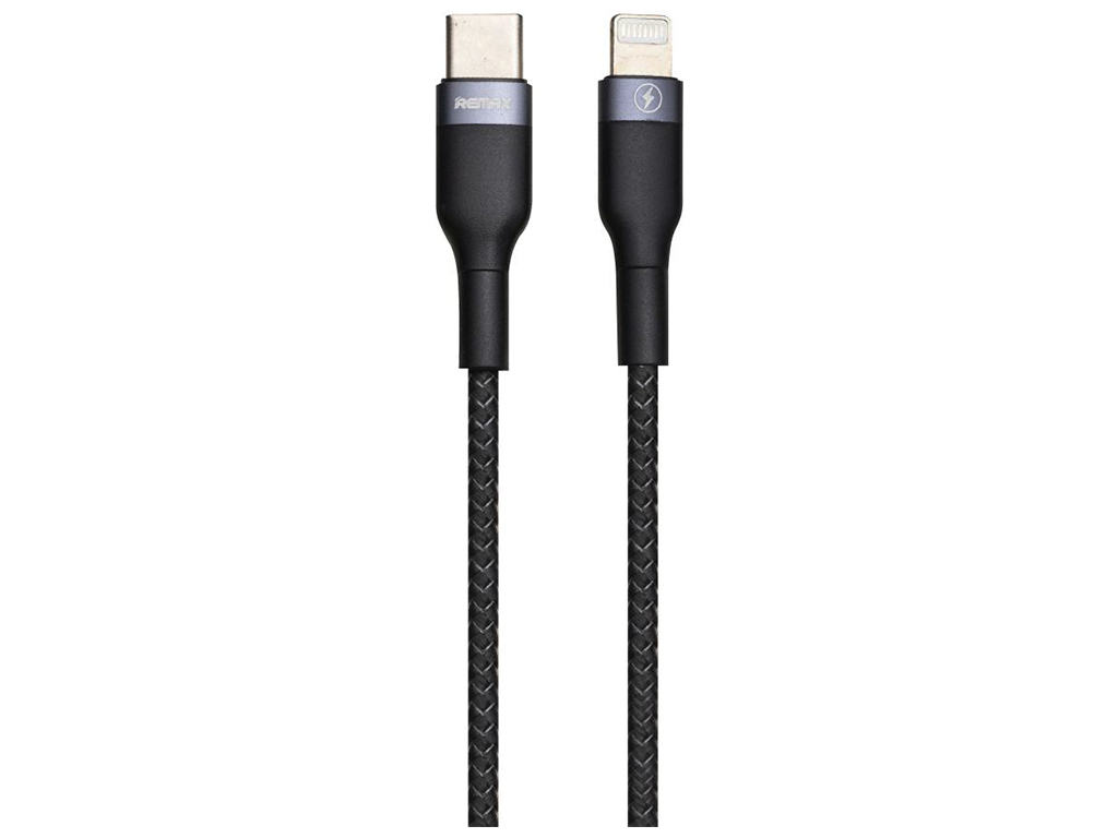 Кабель USB Remax RC-009i Sury 2 PD Type-C to Lightning, Чёрный