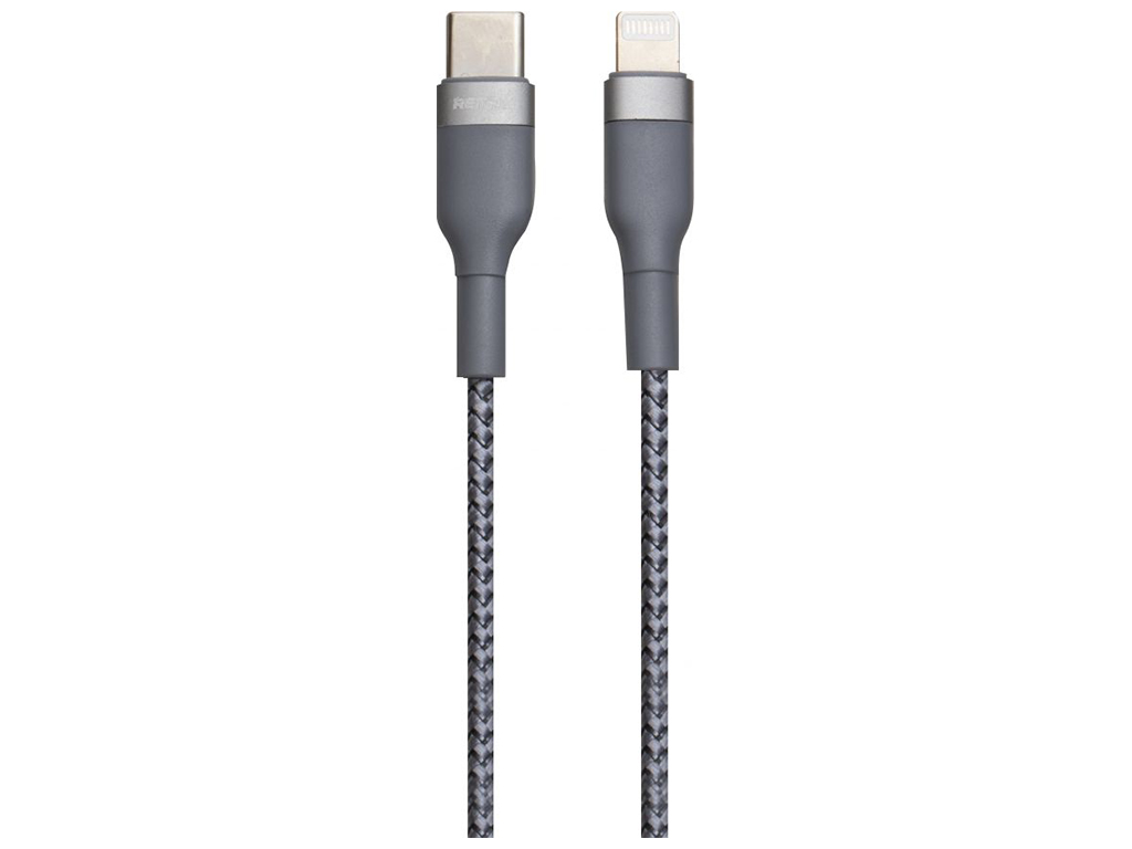 Кабель USB Remax RC-009i Sury 2 PD Type-C to Lightning Цвет Стальной