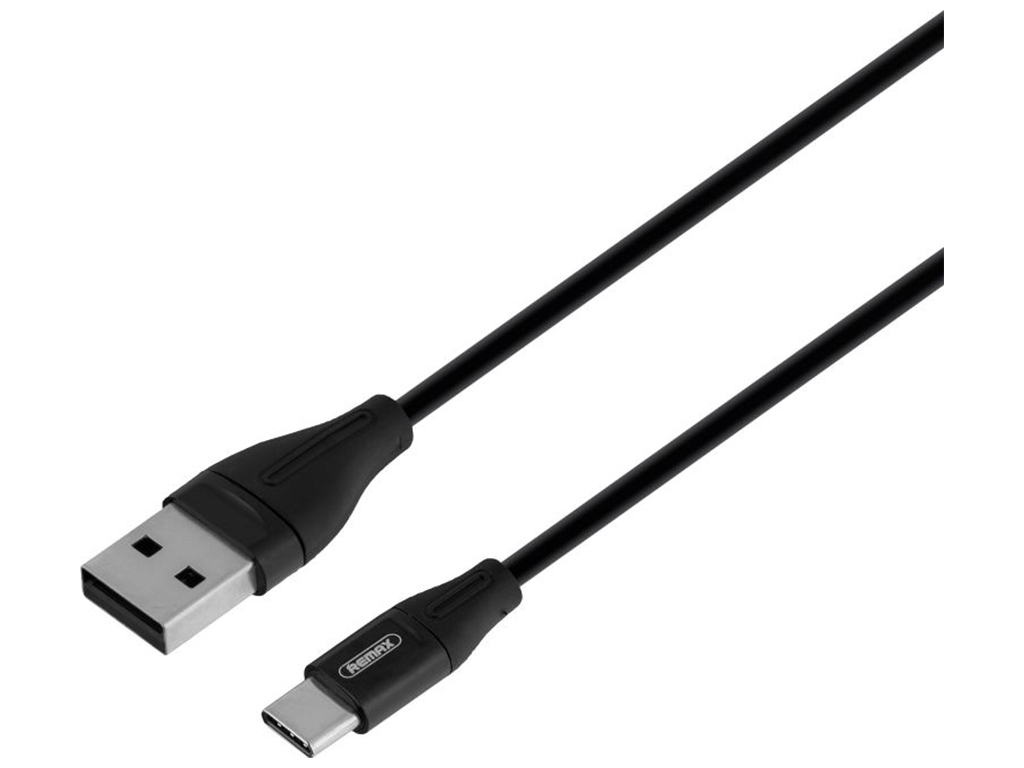Кабель USB Remax RC-075a Jell Type-C Цвет Чёрный