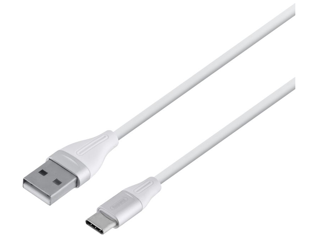 Кабель USB Remax RC-075a Jell Type-C, Белый