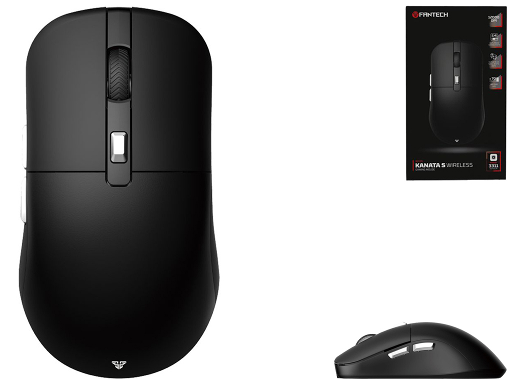 Мышь беспроводная игровая Fantech WG9S Kanata Цвет Черный