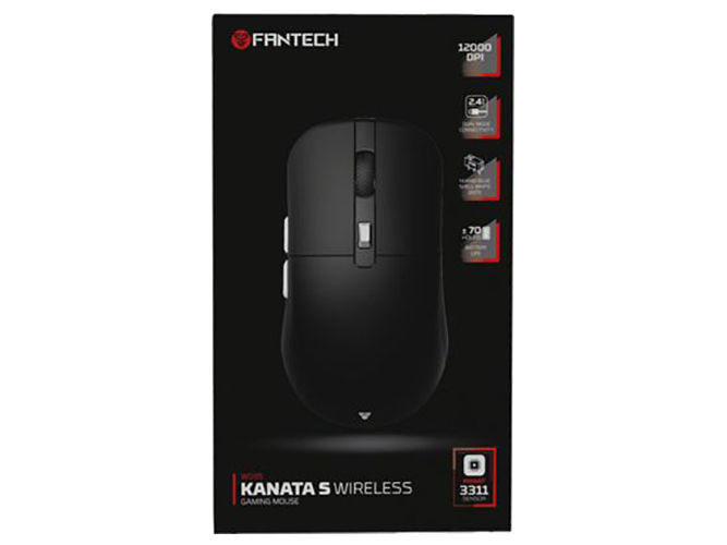 Мышь беспроводная игровая Fantech WG9S Kanata Цвет Черный
