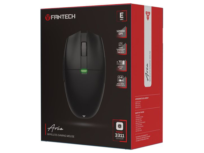 Мышь беспроводная игровая Fantech XD7E ARIA E Цвет Черный