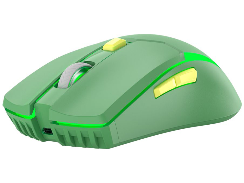 Беспроводная Мышь Игровая Fantech WGC2 Venom II Vibe Цвет Зеленый