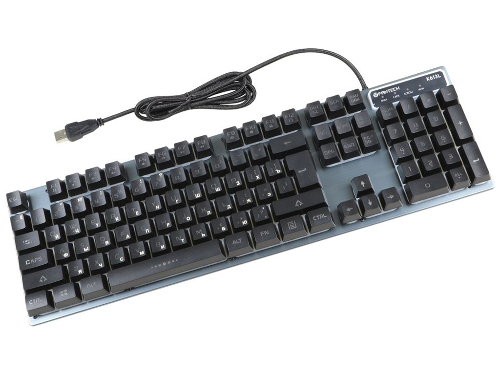 Клавіатура Ігрова Fantech FIGHTER II K613L Колір Чорный