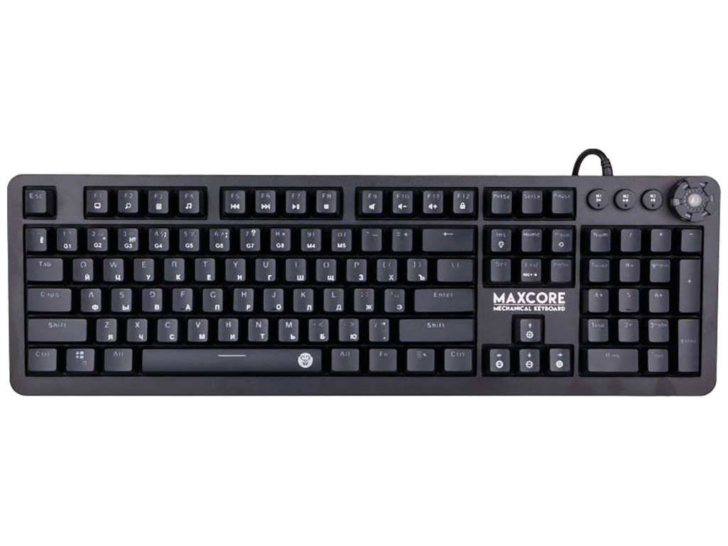 Клавіатура Ігрова Fantech Max Core MK852 Blue Switch Колір Чорний