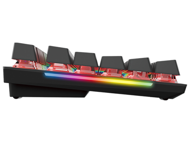 Клавиатура Игровая Fantech MAXFIT 87 MK856 RGB Red Switch, цвет Черный