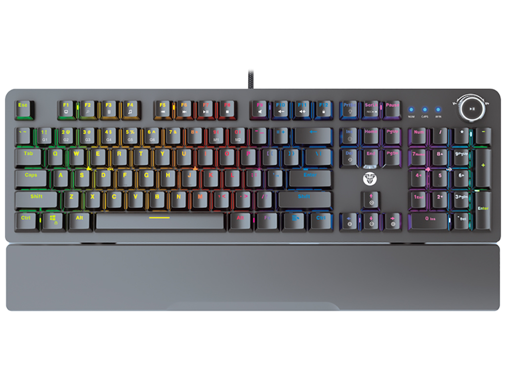 Клавиатура игровая Fantech Max Power MK853 Red Switch, Цвет Черный