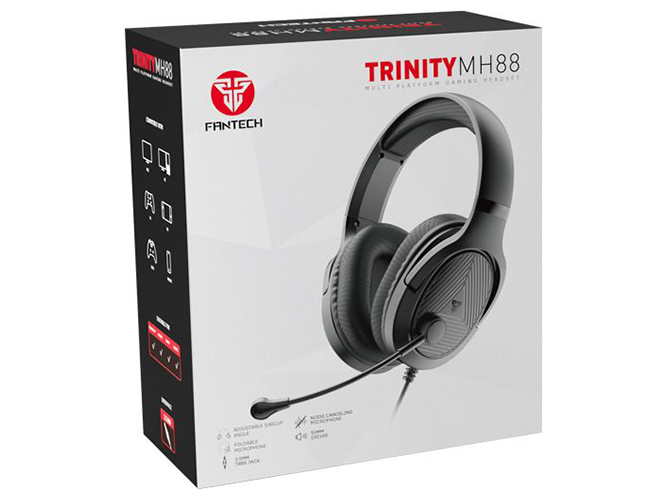 Игровые наушники Fantech MH88 Trinity Цвет Черный