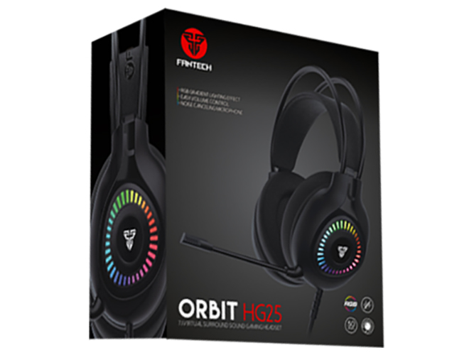 Игровые Наушники Fantech HG25 Orbit, цвет Черный