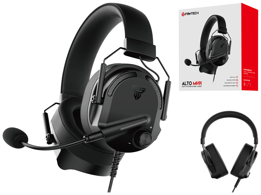 Игровые Наушники Fantech MH91 Alto, цвет Черный