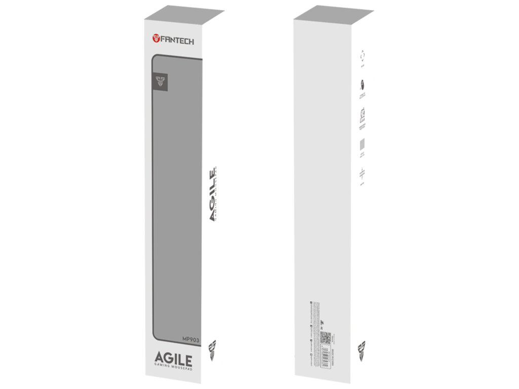 Коврик для мышки Fantech Agile MP903, резина, текстиль, 900×400×3мм, цвет серый