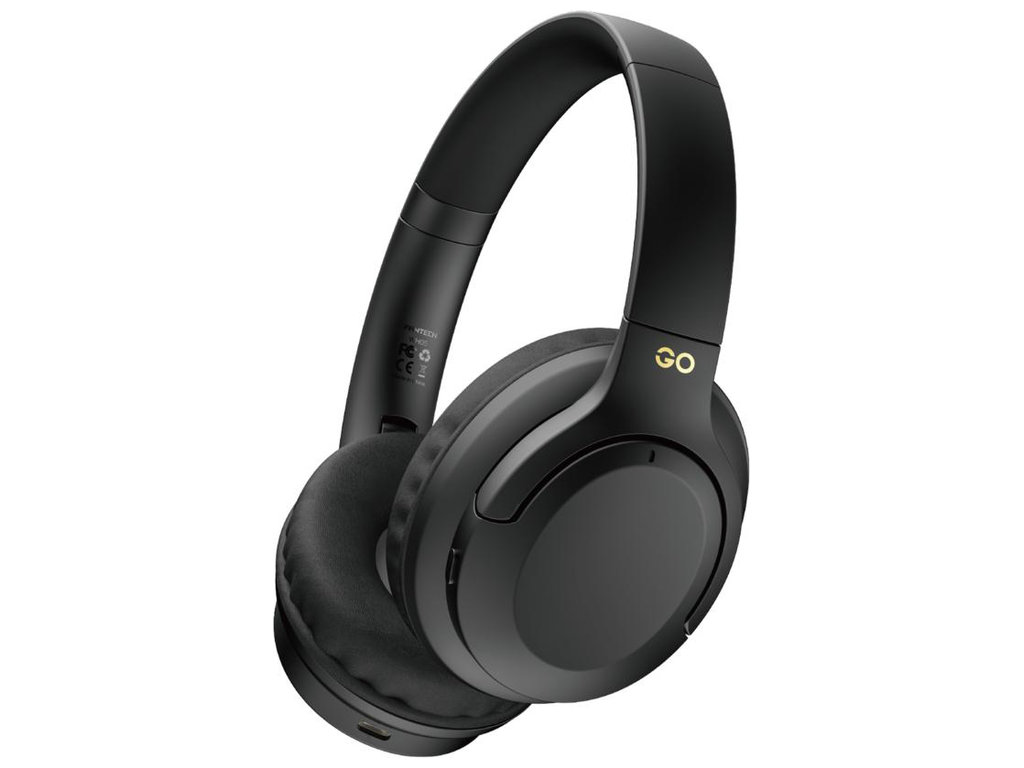 Блютуз стерео гарнитура Fantech Go Vibe WH05, складные, bluetooth 5.3, type‑c/aux, 300mAh, черный