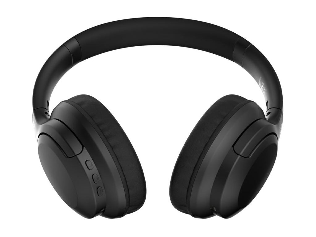 Блютуз стерео гарнитура Fantech Go Vibe WH05, складные, bluetooth 5.3, type‑c/aux, 300mAh, черный