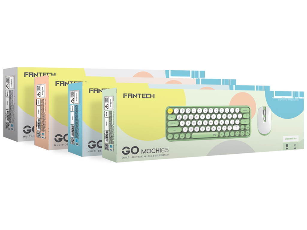 Беспроводная клавиатура и мышь Fantech Go WK896, Цвет Серый