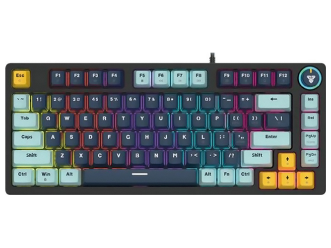 Клавиатура игровая Fantech ATOM81 MK875V2 Blue Switch, Цвет Navy