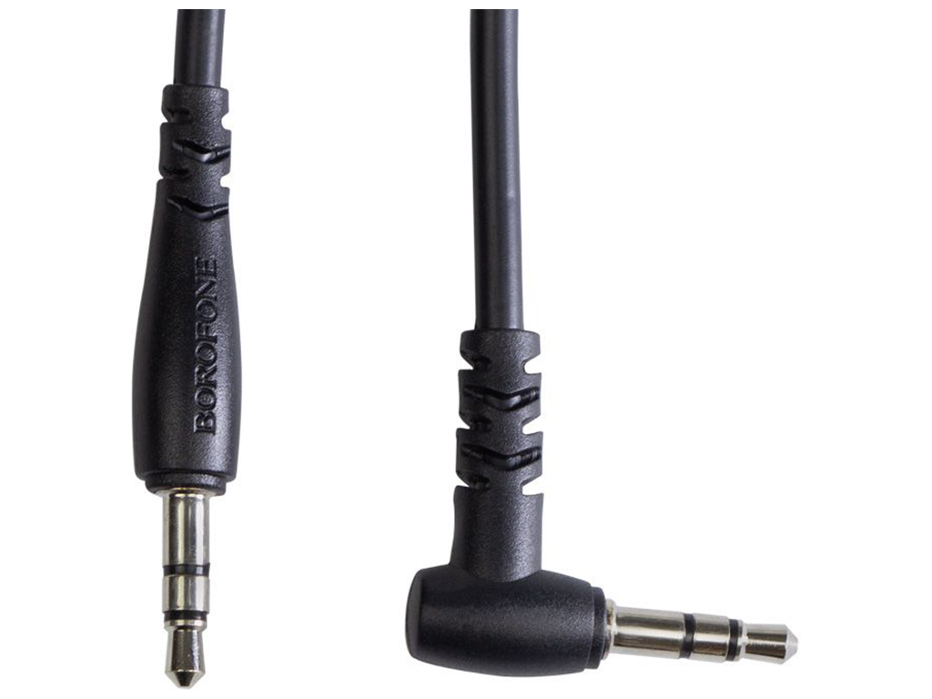 Кабель Aux Borofone BL10 L=2M Колір Чорний