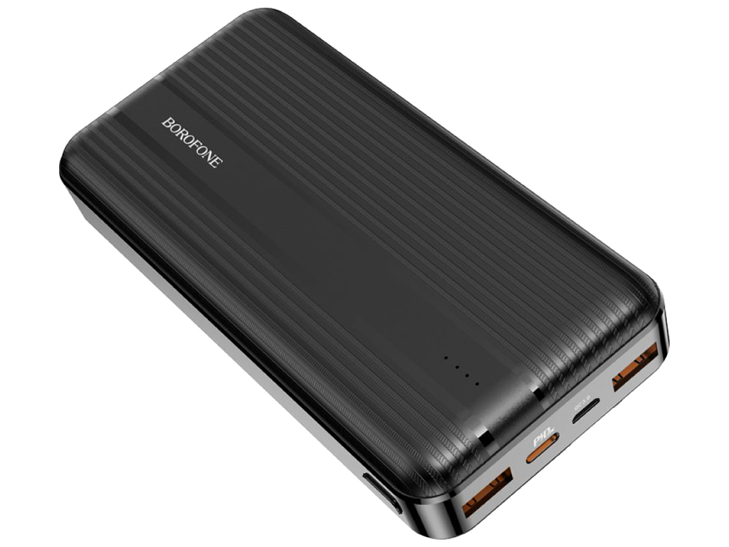 Універсальна Мобільна Батарея Borofone BJ9A Uranus 22.5W fully compatible 20000 mAh, Чорний