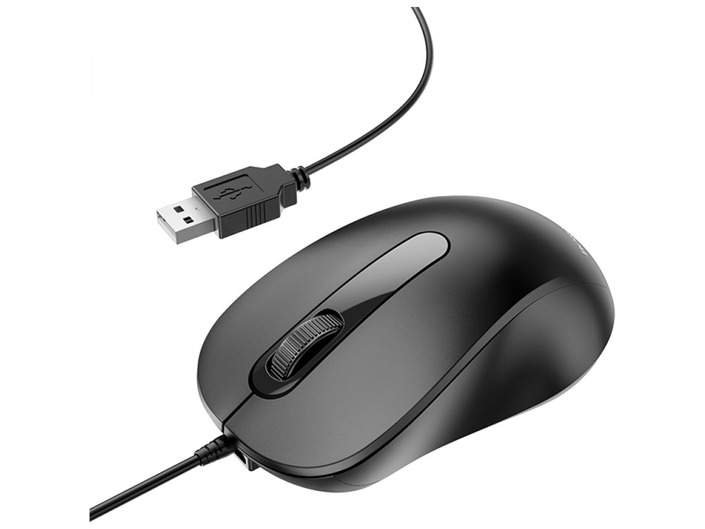 USB Миша Borofone BG4, чорна