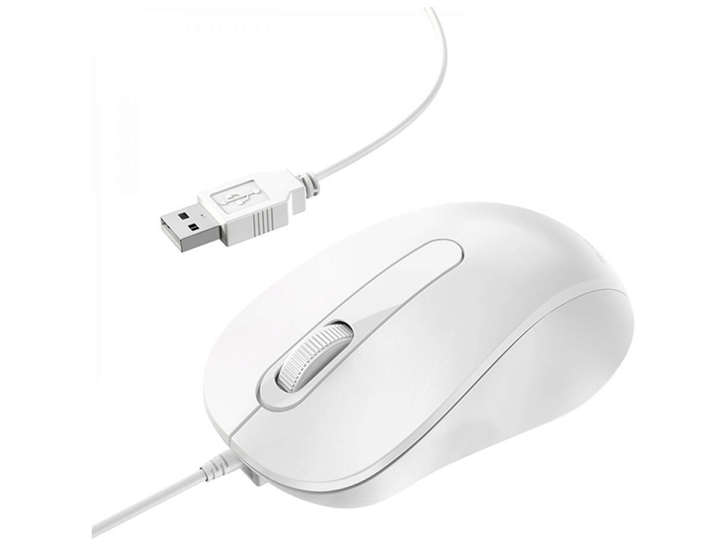 USB Миша Borofone BG4, Білий