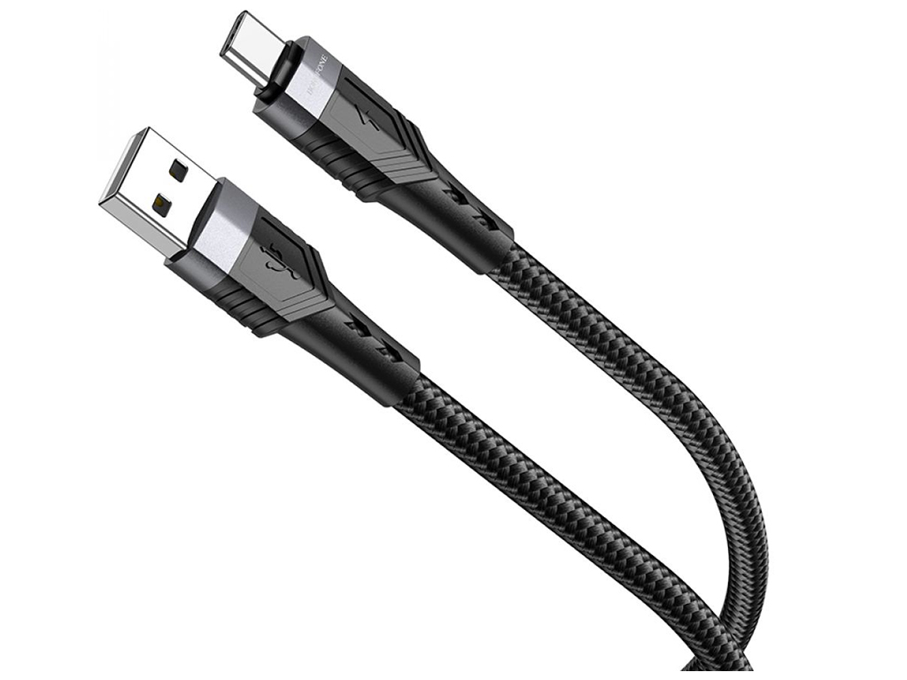 Кабель USB Borofone BU35 Type-C 1,2m, Чорний