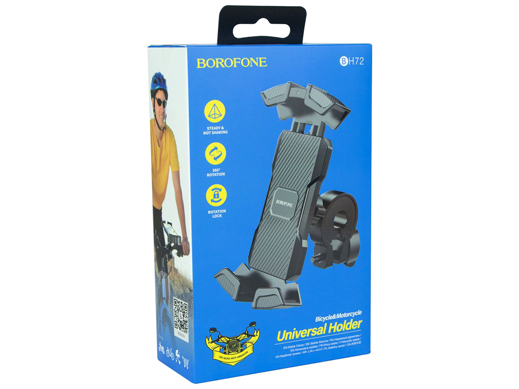 Велотримач Borofone BH72 Airfly Bike Universal Колір Чорний