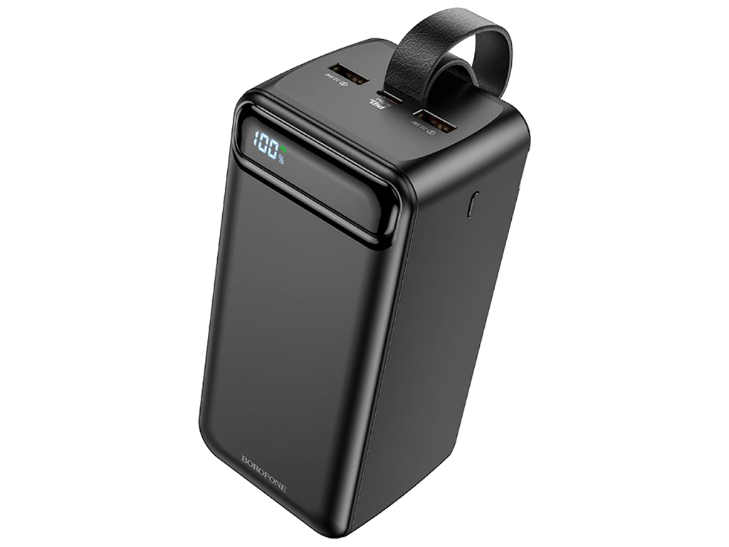 Універсальна моб.бат. Power Bank Borofone BJ14D Course 22.5W+PD20W fully compatible 50000mAh, Чорний