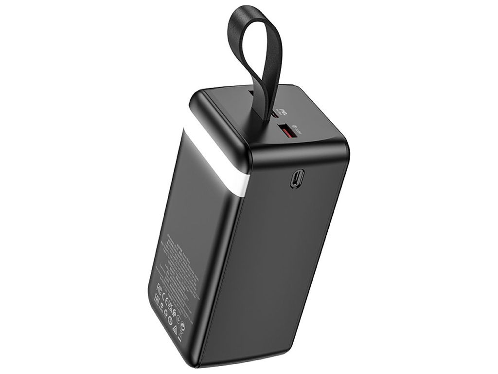 Універсальна моб.бат. Power Bank Borofone BJ14D Course 22.5W+PD20W fully compatible 50000mAh, Чорний