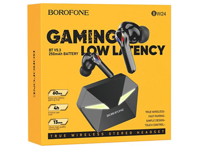 Бездротова Стерео Гарнітура Borofone BW24, Чорний