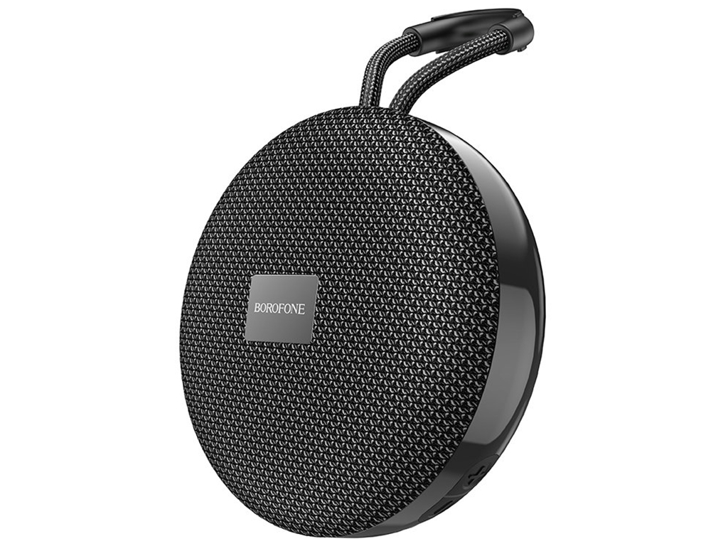 Колонка Borofone BR27, 5Вт, Bluetooth 5.1, 500mAh, Type-C, ABS пластик, 97×97×47мм, цвет черный