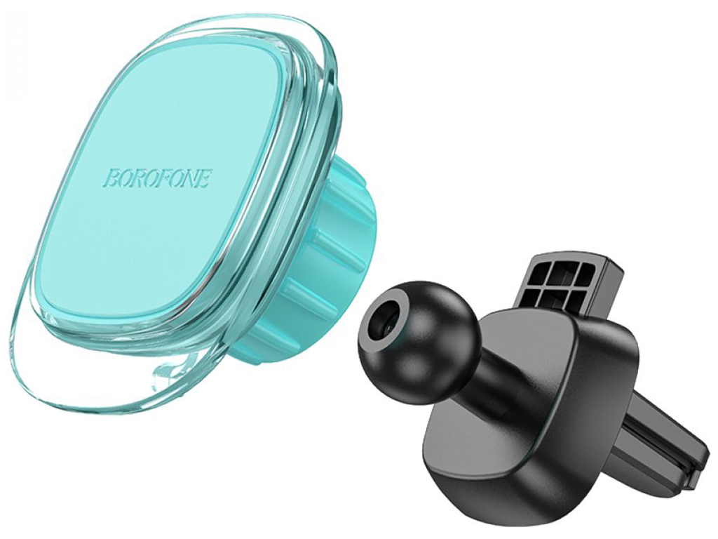 Автотримач Borofone BH82 Clear magnetic, бірюзовий