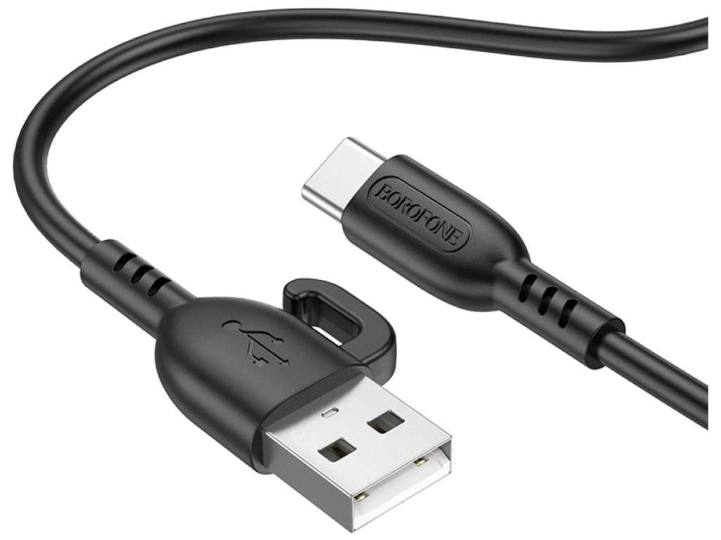 Кабель USB Borofone BX91 Type-C 3A Колір Чорний