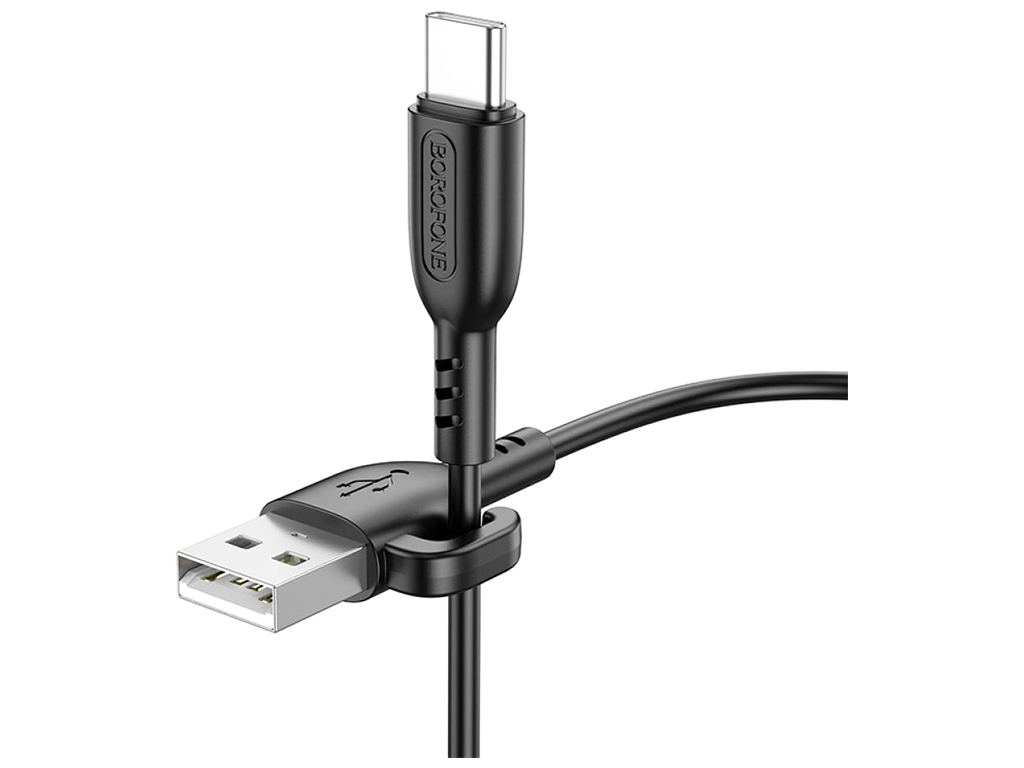 Кабель USB Borofone BX91 Type-C 3A Колір Чорний