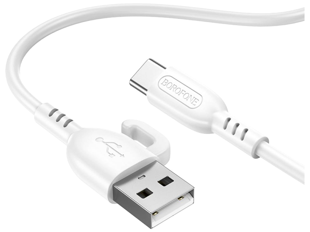 Кабель USB Borofone BX91 Type-C 3A Цвет Белый