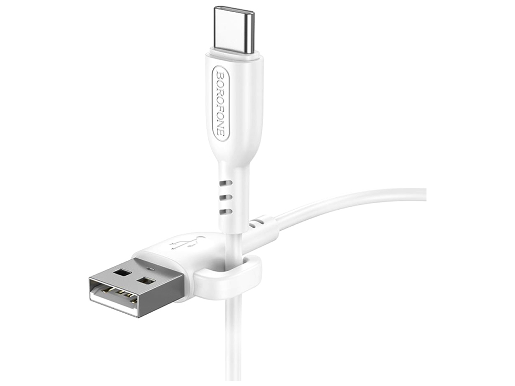 Кабель USB Borofone BX91 Type-C 3A Цвет Белый