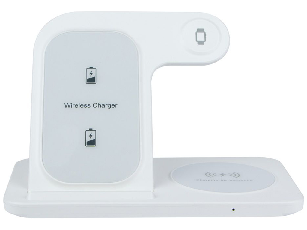 Беспроводное Зарядное Устройство Proda 3in1 Magnetic 15W PD-W8, Белый