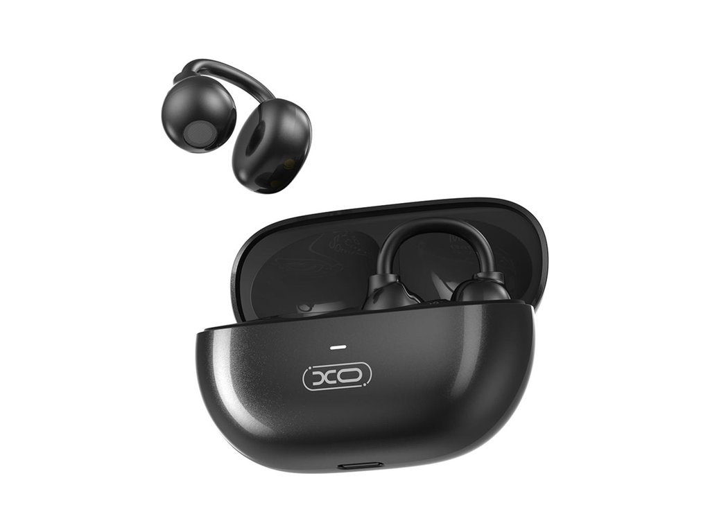 Блютуз стерео гарнитура XO G40, bluetooth 5.3, сенсорное управление, кейс 300mAh, цвет черный