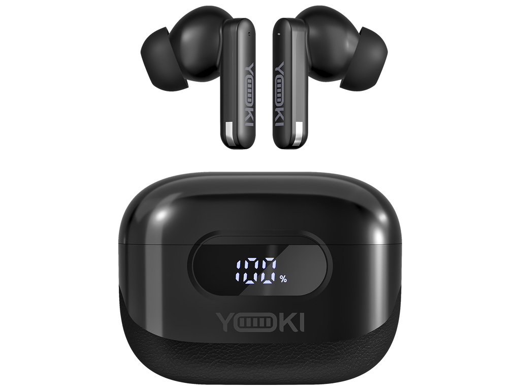 Наушники беспроводные Yoki Flex, Tws, Anc+Enc, Bluetooth 6.0, Ipx4