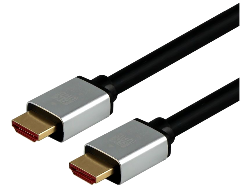 Кабель HDMI- HDMI 2.0V, 1,5м, 4K Premium, цвет черный