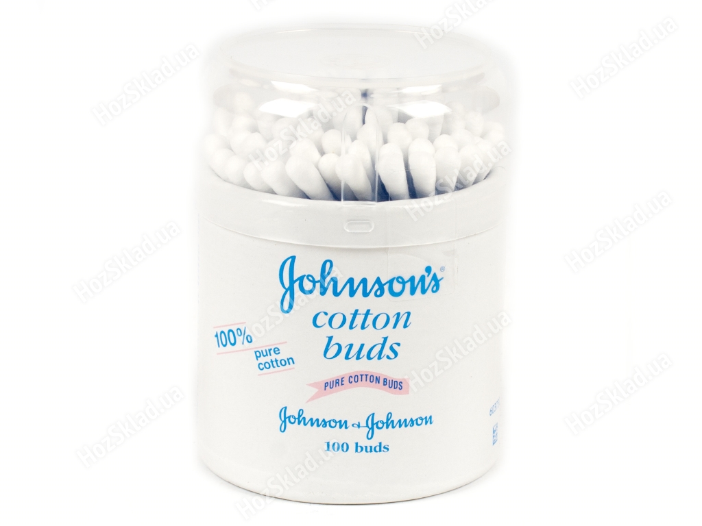 Ватные палочки детские Johnson's Baby 100шт