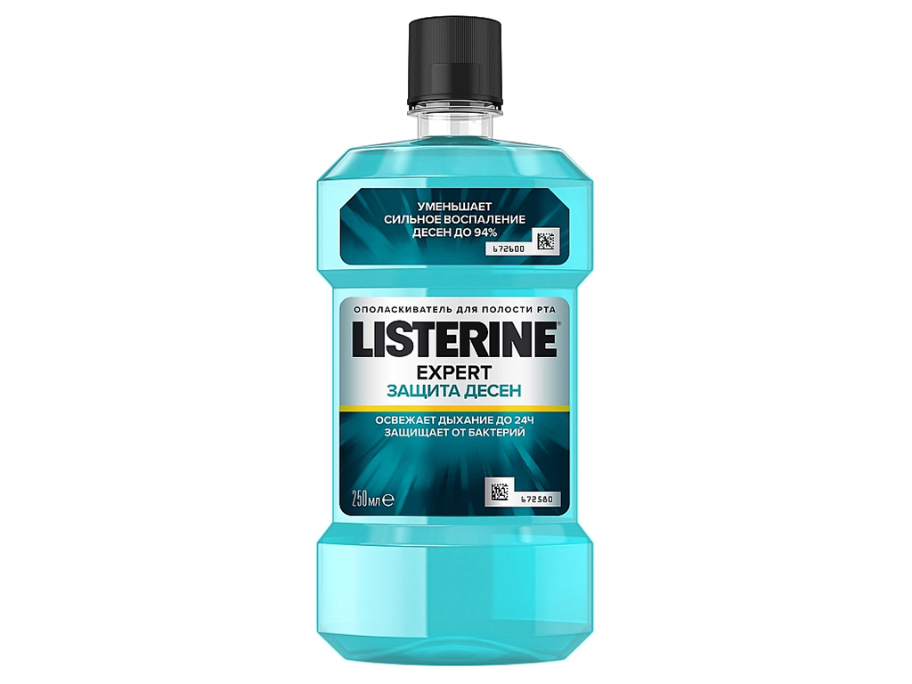 Набор ополаскивателей для полости рта Listerine Expert защита десен (1л+250мл)