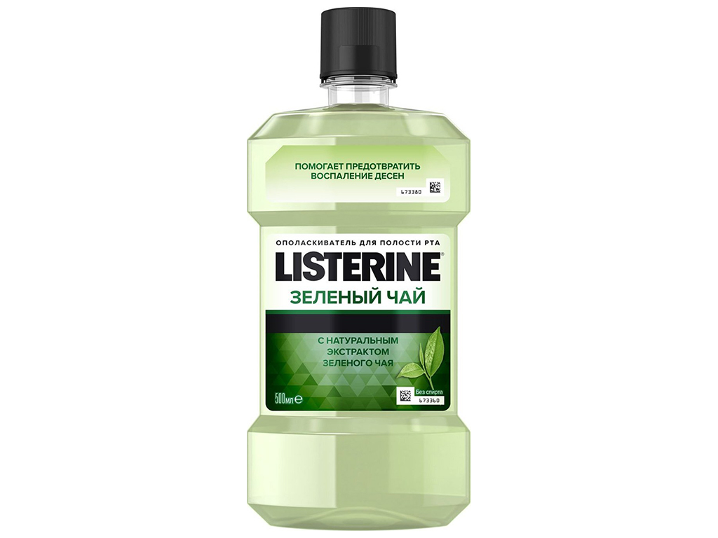 Ополаскиватель для полости рта Listerine Зеленый Чай, 500мл