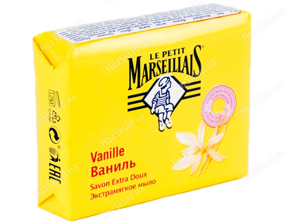 Крем-мыло твердое Le Petit Marseillais Ваниль экстрамягкое 90гр