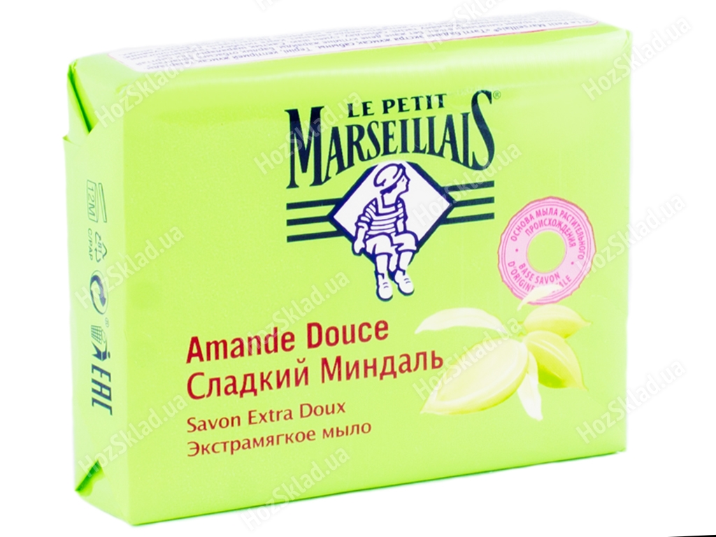 Крем-мыло твердое Le Petit Marseillais Сладкий миндаль экстрамягкое 90гр