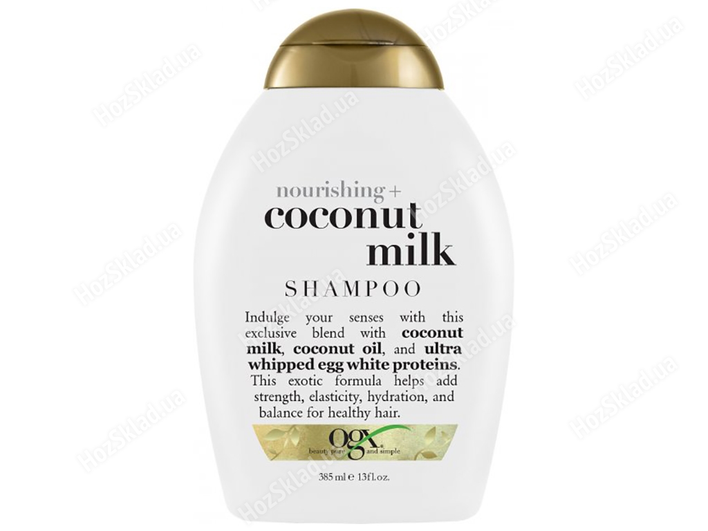 Шампунь для волос OGX питательный с кокосовым молоком 385мл