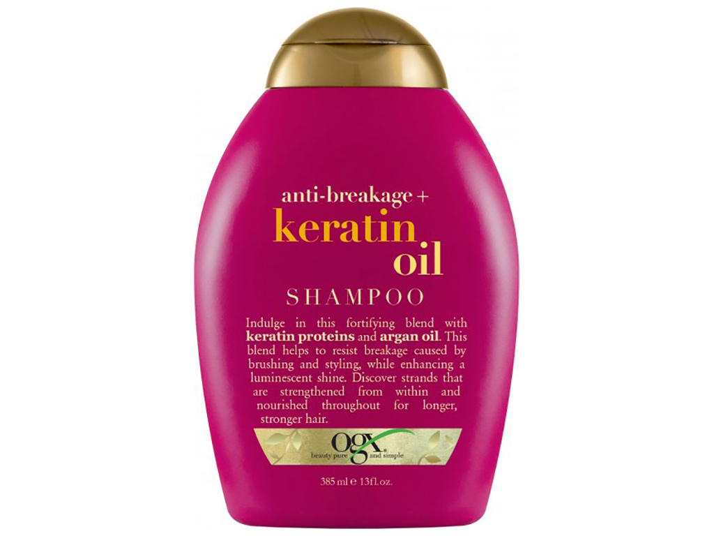 Шампунь для волос OGX против ломкости с кератиновым маслом 385мл
