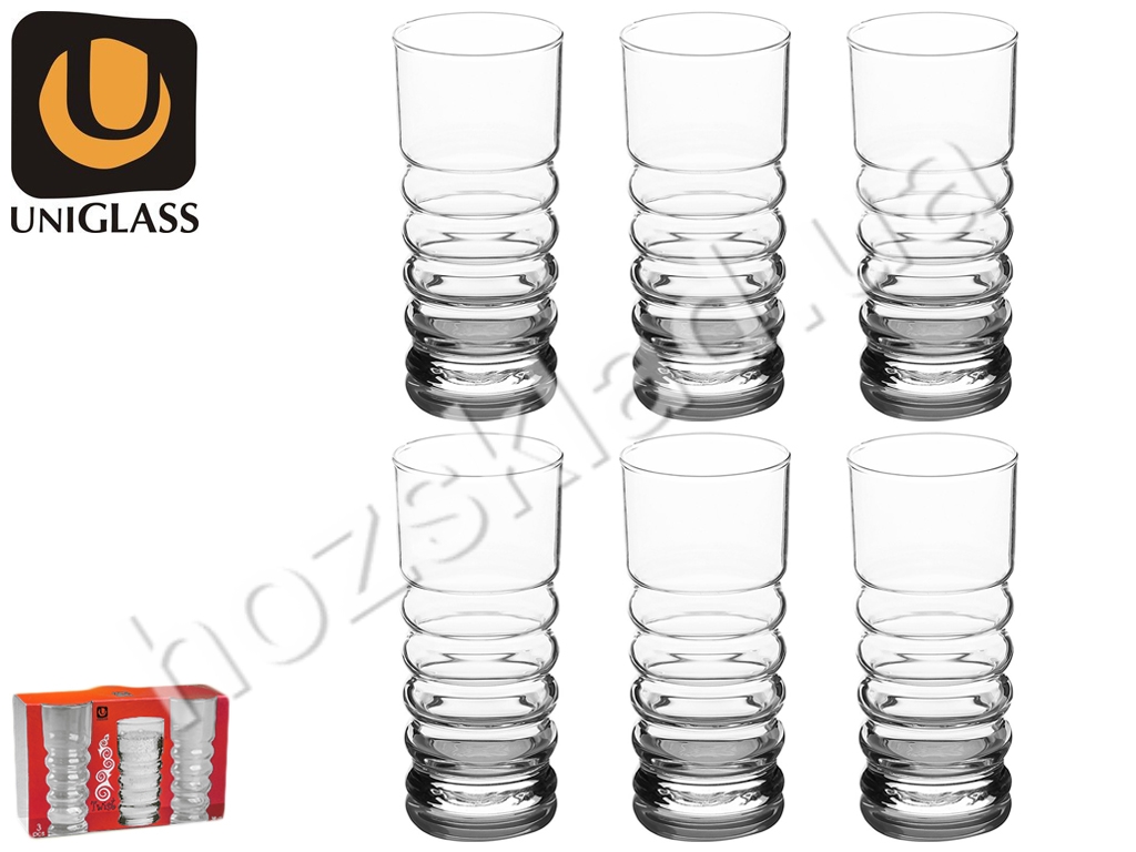 Набір склянок Twist 380мл 91805 (ціна за набір 3шт)